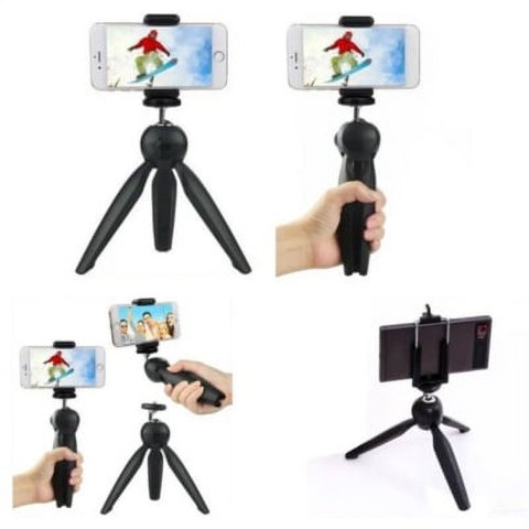 Genérico - Mini Tripode Celular Retractil Con Seguro Ajustable De 360°