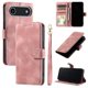 thumbnail image 4 of Funda Cartera para iPhone 17 Air Tapa con Ranuras, Soporte y Correa Rosa, 4 of 5