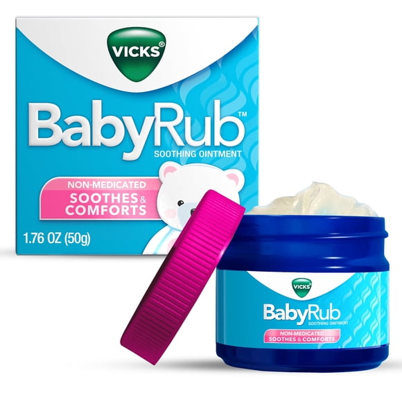 Ungüento Vicks BabyRub 1.76 oz 50 g No medicado