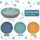 thumbnail image 2 of 6 Pcs Shallow Gato Food Dish Gato Wet Food Flat Gato Bowls Whisker Fatigue Free Gato Food Bowls Gato Dishes fo Food and Water Wide Gato Plate para gatitos and Shot Legged Gato, 2 of 7
