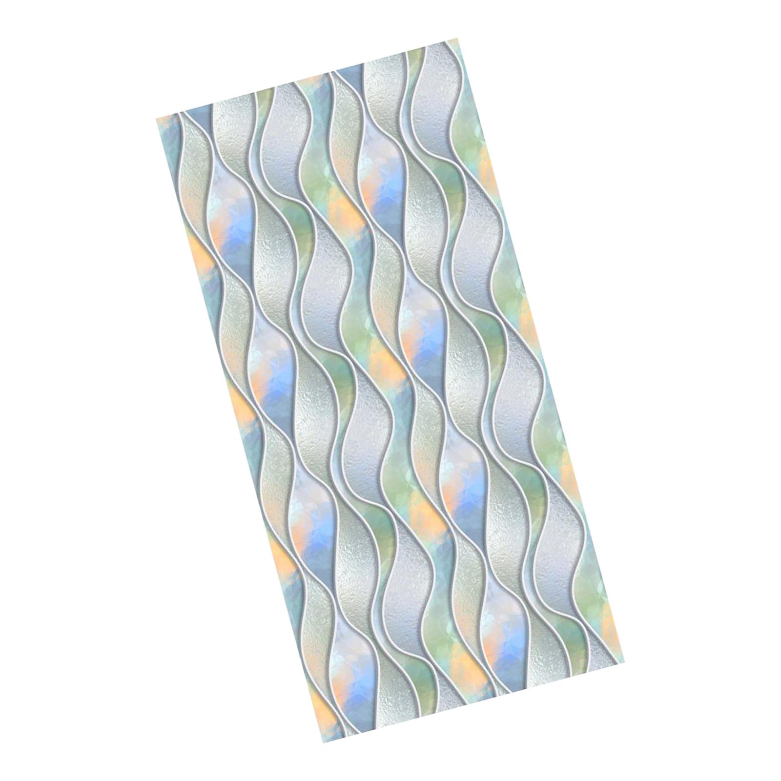 Bothyi - Etiqueta Engomada Manchada De La Película De Cristal De La Ventana De La Privacidad Para La Oficina En Casa Estilo D