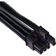 thumbnail image 2 of Cable PCIe Thsion 8 pines (6+2) Gen 4 Tipo 4 negro, 2 of 7