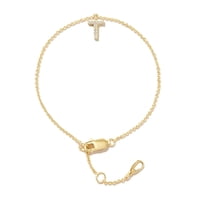 Pulsera Heshpaws S925 Sterling Silver Initial A-Z Letras Plata