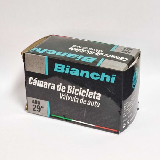 Camara De Bicicleta Con Valvula De Auto Aro 29 Bianchi