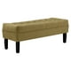 thumbnail image 2 of Banqueta Wood 2c Felpa 00 Verde Musgo, 2 of 4