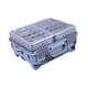 thumbnail image 4 of Caja de almacenamiento de señuelos, estuche de transporte de señuelos, resistente, con hebillas dobles, contenedor de herramientas de pesca, organizad Azul, 4 of 5