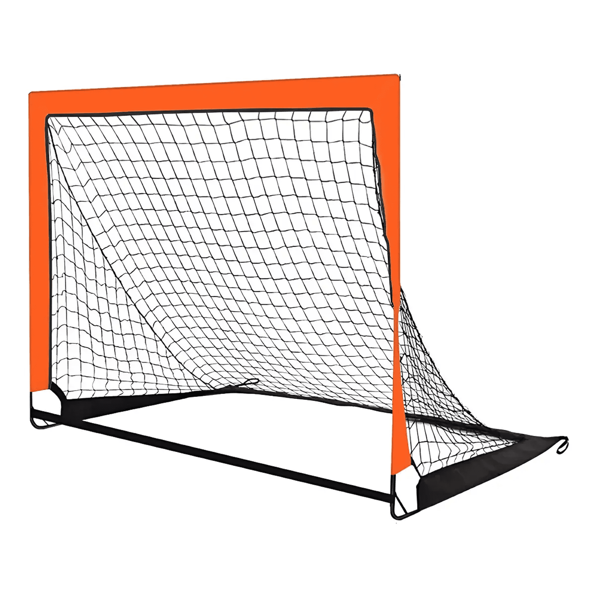 arco De Futbol Plegable Belug Xlandia Porteria Portatil Juguete Para Niños 120 Cm X 90 Cm Color Naranja