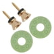 thumbnail image 1 of Guitar Strap Lock Pin Peg + Guitar Strap Antideslizante Hebilla Lavadora gold + green, 1 of 5