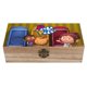 thumbnail image 1 of Caja Organizadora De Madera Rústica Paula Y Sus Amigos, 1 of 6
