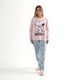 thumbnail image 1 of Pijama Polar Mujer Corazones Rosado Snoopy, 1 of 7