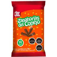 Zanahorias De Conejo De Chocolate Bolsa 90 G Dos En Uno