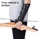 thumbnail image 5 of Protector de brazo de cuero sintético para tiro con arco, protector de mano, soporte para arco largo, caza, tiro con arco y flecha, equipo de tiro con arco para exteriores., 5 of 8