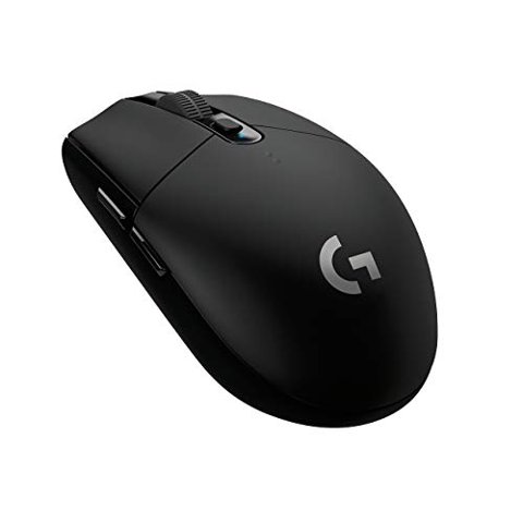 Logitech G305 Lightspeed Wireless Gaming Mouse, Negro (Renovado)