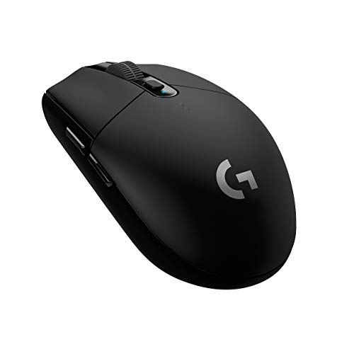 Logitech G305 Lightspeed Wireless Gaming Mouse, Negro (Renovado)