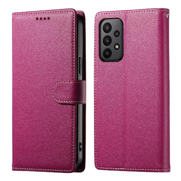 Funda para FOXDOCK Samsung Galaxy M13 4G– Cuero Premium, 3 ranuras para tarjetas, Protección contra impactos
