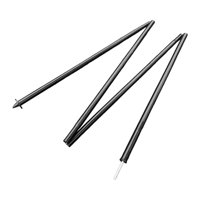 Magideal - Poste De Tienda De Campaña De 200 Cm, Plegable, De Fácil Instalación, Multiusos, De Hierro, Ajustable, Para Acampar, Senderismo, Al Aire Libre, Playa