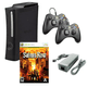 thumbnail image 1 of Consola Xbox 360 Elite Dos Controles Retrofam Saints Row - Reacondicionado, 1 of 5