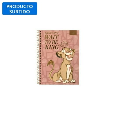 Cuarderno Especial 150 Hojas, Rey Leon Gold Artel, Producto Surtido 1 Un