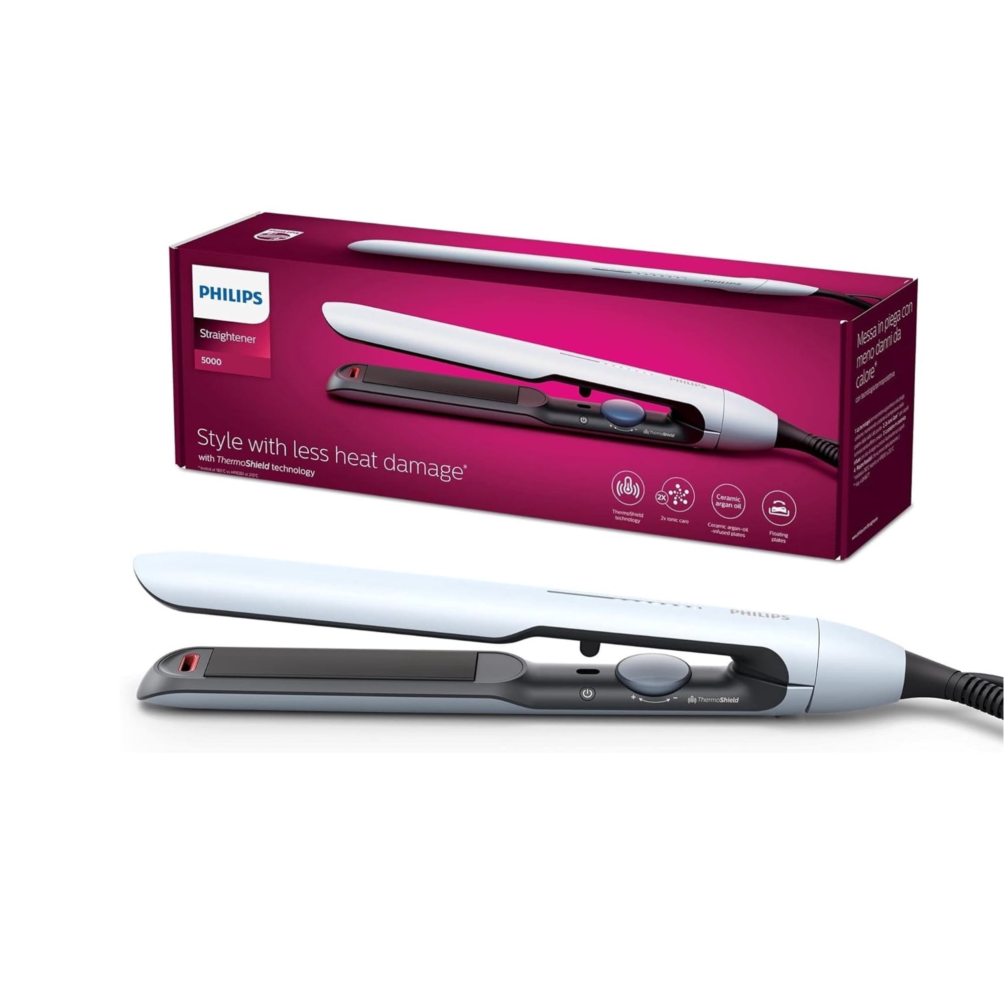 Plancha De Cabello Philips 5000 Series Bhs520/03 110v/240v