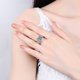thumbnail image 5 of Anillo de Boda de Moissanita de 5 Uds para Mujer Color D VVS1 Anillos de Compromiso con Diamante Anillos de Moissanita de Plata Esterlina 925 para Mujer con Certificado, 5 of 8