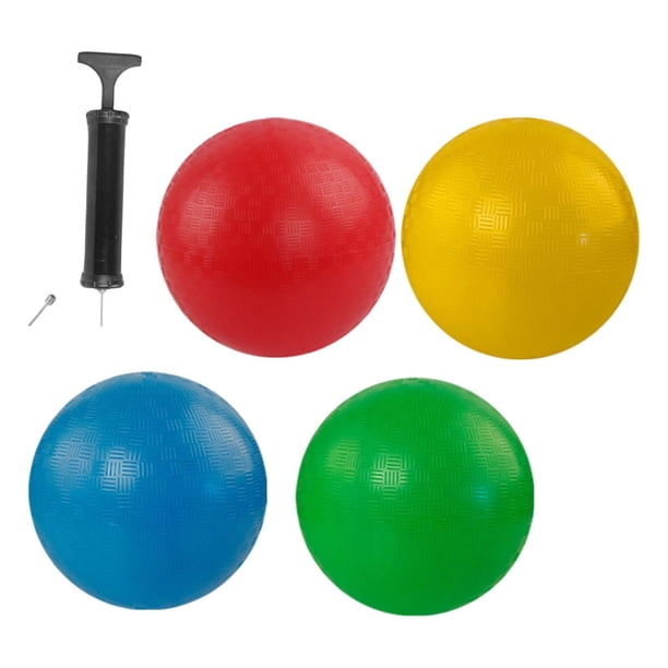 Pelotas de parque infantil, juegos de Kickballs, juguetes portátiles, Dodgeballs inflables, pelotas que rebotan para patio, jardín, exteriores, adulto