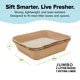 thumbnail image 3 of Caja de arena Kitty Sift Jumbo desechable - 6 unidades, 3 of 8
