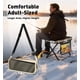 thumbnail image 4 of Taburete de camping OrbitShell plegable y portátil color caqui, paquete de 2, 4 of 8