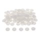 thumbnail image 1 of 100 Botones Redondos De Resina De 2 Agujeros De Color Caramelo Para Coser Manualidades, álbumes De Recortes, 1cm, Blanco, 1 of 5