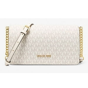 Cartera Michael Kors Crossbody Jet Set Mediana Lightcreammulti