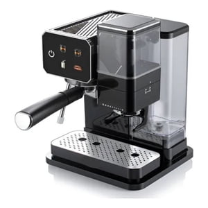 Genérico - Cafetera Expreso Automatica Molinillo Espumador Lau