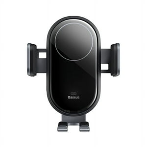 Soporte Para Auto Con Cargador Inductivo 15W Baseus Lightchaser - Negro