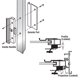 thumbnail image 5 of Tirador de puerta PRIME-LINE 15 cm negro para puertas corredizas de vidrio, 5 of 5