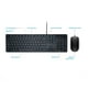 thumbnail image 2 of Kit Teclado + Mouse Dell Km300c Alambrico 105 Teclas Español negro, 2 of 3