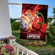 thumbnail image 5 of Samurai Jack-bandera de jardín temática. Regalo perfecto para fans, amigos y familiares, ideal para actividades al aire libre y decoración de fiestas.28CM*45CM, 5 of 5