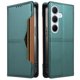 thumbnail image 1 of Funda Billetera para [samsung galaxy A55] Tarjetero Magnético Soporte Verde, 1 of 6