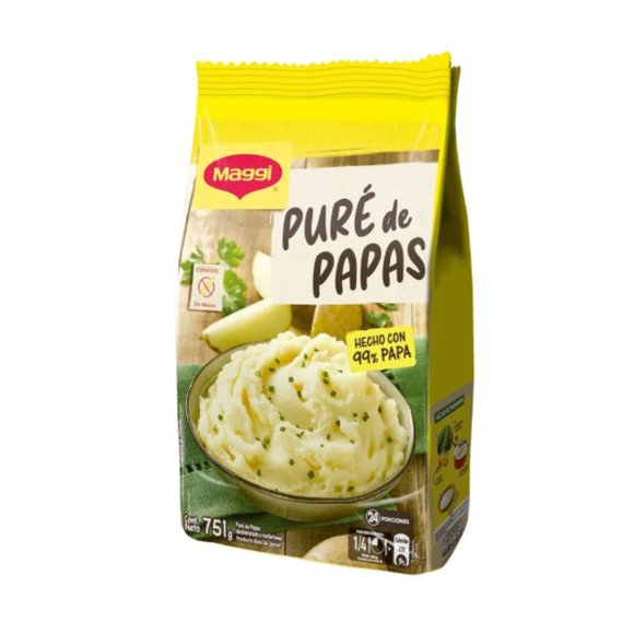 Puré De Papas Instantáneo Bolsa, 751 g