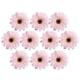 thumbnail image 2 of 10 piezas de gerbera artificial margarita flores cabezas para diy rosa, 2 of 3