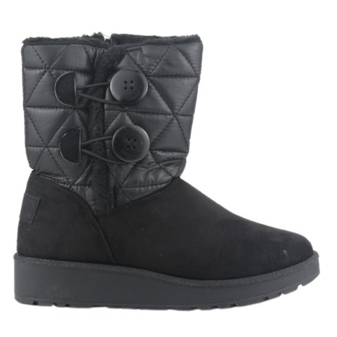 Botin Chalada Mujer Pinnew-21 Negro Casual