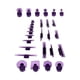 thumbnail image 1 of Juego De Lengüetas Extractoras De Eliminación De Abolladuras De Coche Kits De Herramientas De Reparación De Eliminación De Abolladuras De Coche Universal 28 Uds, 1 of 5