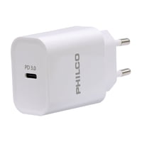 Philco - Cargador De Pared Qc3 0 C Puerto Tipo C Sin Cable 20W