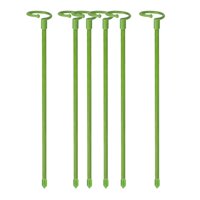 Ioensy - 6 Piezas De 30 Cm, Estacas De Soporte Para Plantas, Plantas Fijas Para Flores De Interior Y Balcón