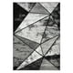 thumbnail image 1 of Alfombra Moderna 14x14 cm Polipropileno Gris, 1 of 3