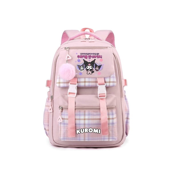 Kawaii Kuromi Backpack for Women Anime Printed Bookbag Bag Student Teenager girl boy Children Knapsack Schoolbag Rucksack
