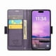 thumbnail image 4 of CaseMe tipo cartera iPhone 16 con cierre magnético, RFID, tarjetero, soporte, carga inalámbrica, 4 of 5