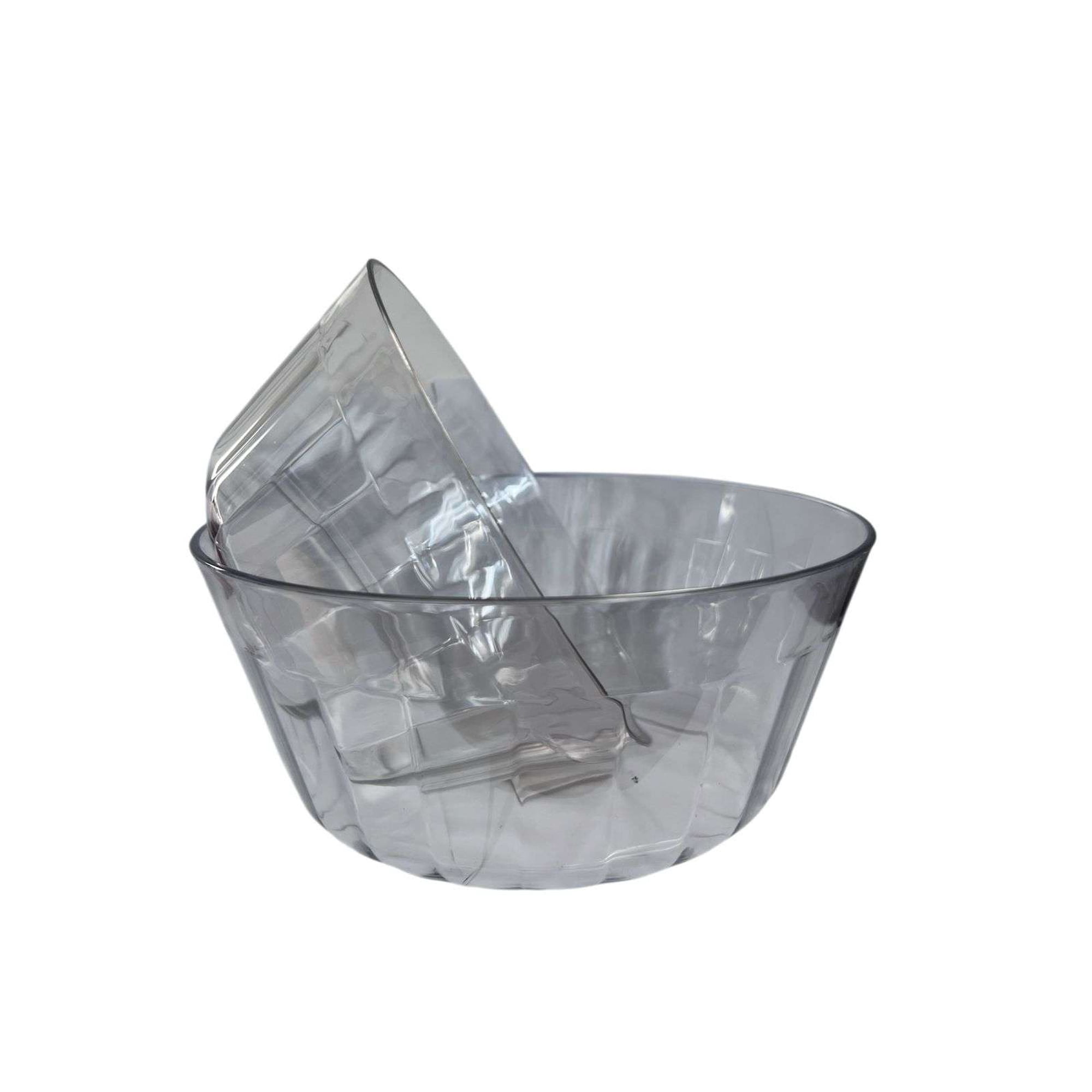 Oem - Pack 2 Plato Bowl Sopero Decorativo Redondo Plastico D2