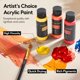 thumbnail image 3 of Set De Pintura Acrílica 24 Colores (60 Ml botella) Con 12 Pinceles, 3 of 7