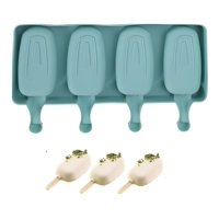 Genérico - Moldes De Silicona Para Helados Molde Paletas Helado