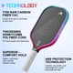 thumbnail image 2 of Pala de pickleball DGYGQ Professional con núcleo de fibra de carbono de 16 mm, 2 of 9