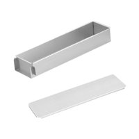 Magideal - Molde Rectangular Para Tiramisú, Molde Para Tarta De Queso, Molde Para Hornear Tarta De Queso, Molde Para Hornear , 30Cm Con Tapa