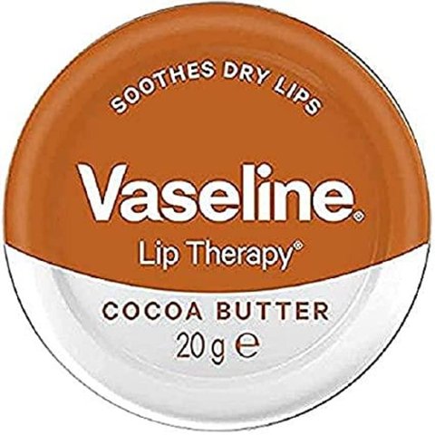 Bálsamo Labial Vaseline Lip Therapy, Vaselina, Manteca De Cacao, 20 G